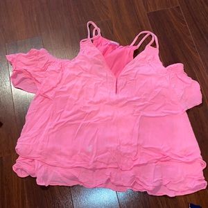 Lovely Lilly Pulitzer Vibrant Pink Top